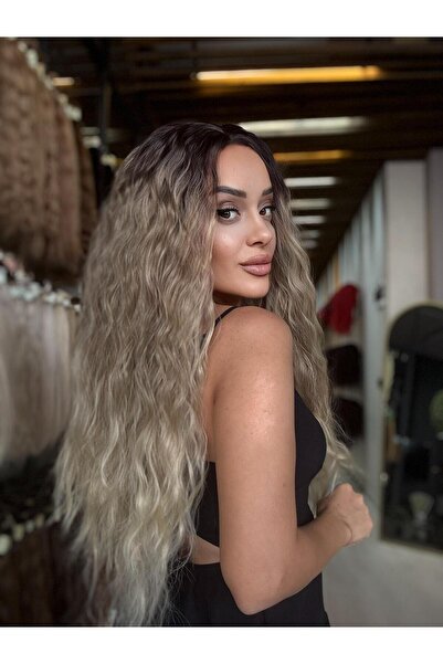 Suzan Peruk Hayalet Tül peruk- Gerçek saç gibi Peruk -Her yöne ayrımlı Hava a...