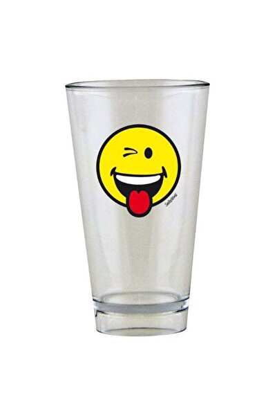 Generic Zak Designs Smiley Wink Tumbler Clear/Yellow 13x8x8cm