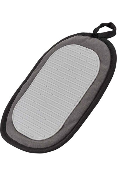 007 TEFAL Comfort Bowl Holder | Heat-Resistant Silicone | Non-Slip Inner Grip | Ergonomic | Grey/Black |