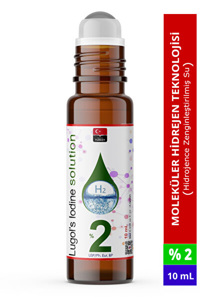 Dolar Kimya Lugol Çözeltisi %2 | 10 Ml | Roll On Cam Damlalıklı Şişe (Pharma ...