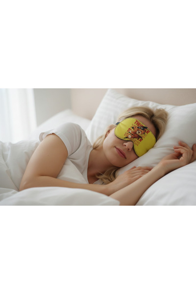 MORMAVİ Mască de dormit lavabilă |   Bandă anti-lumină pentru relaxare și terapie a ochilor |   Plasture pentru ochi pentru yoga