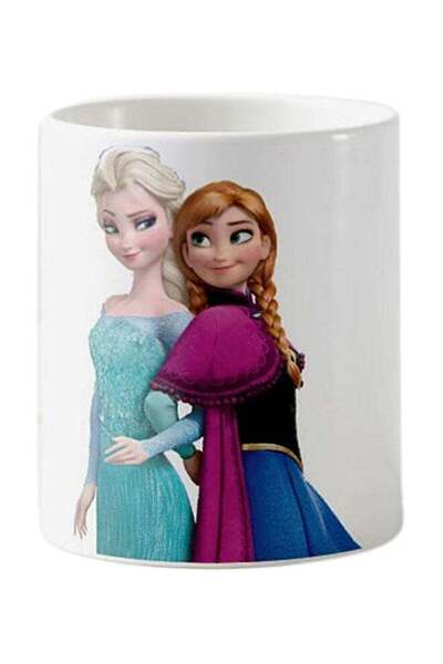 Generic Elsa And Anna Frozen Mug White