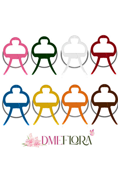 DmeFlora Bitki Bağlama Destek Mandalı Yeşil 1 Adet Orta Boy