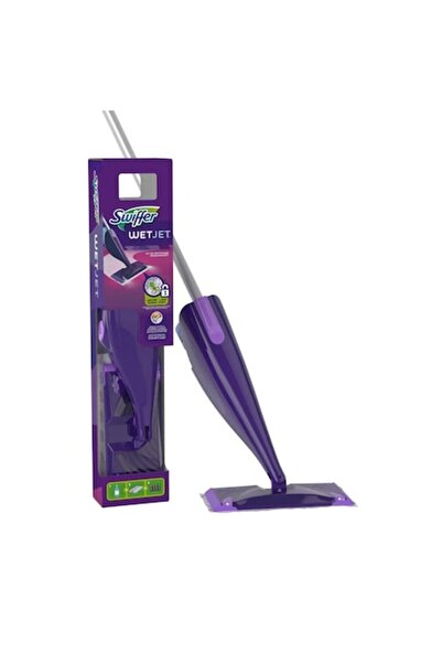 Swiffer Mop plat cu pulverizator, jet de apă și 5 rezerve de soluții umede
