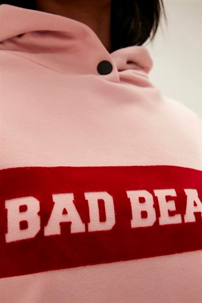 Bad Bear 22.04.12.007-C39 سويت شيرت نسائي من Flog باللون الوردي