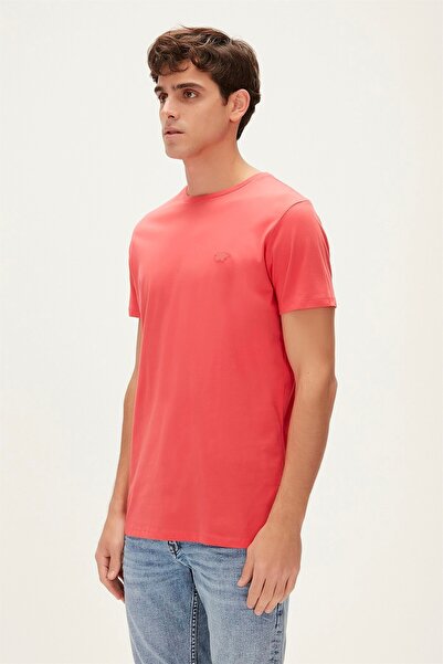 Bad Bear 19.01.07.045-C56 تي شيرت رجالي صلب باللون الأحمر