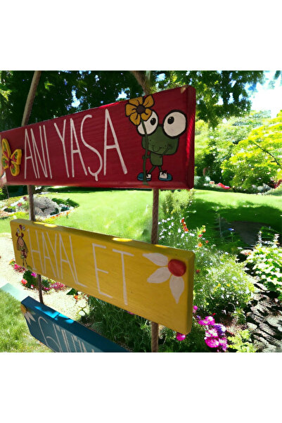 dükkanı hayalim Bahçe Süsü Duvar Süsü Balkon Süsü Dekorasyon Teras Kapı Süsü Mutfak Süsü Hediyelik Eşya Ölçü 60*30