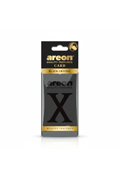 Areon Αρωματικό χώρου αυτοκινήτου X Card, μαύρο κρύσταλλο