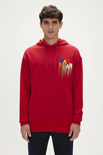 Bad Bear 23.02.12.005-C54 Rainbow Men's Sweatshirt Red