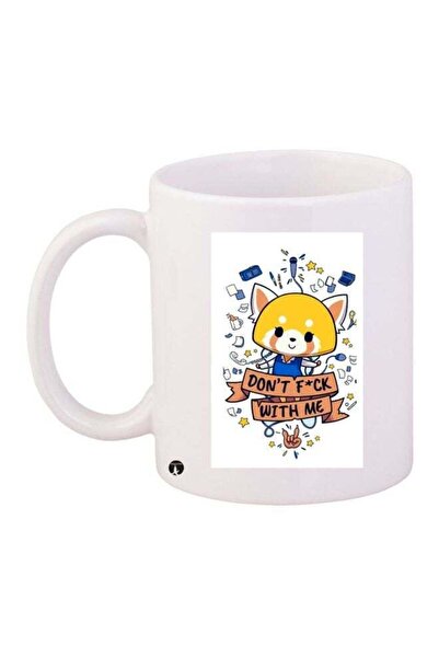 Generic BP Printed Coffee Mug White/Yellow/Orange