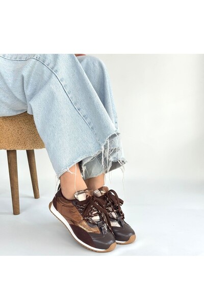 BESKAR Ranu Brown Parachute Sports Unisex Shoes – Lightweight Construction