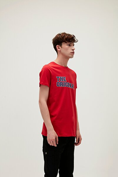 Bad Bear 21.01.07.052-C54 the Original Men's T-Shirt Red