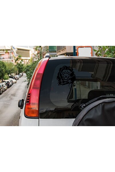 Oracal "Leu v2" car sticker, 17x16 cm, black