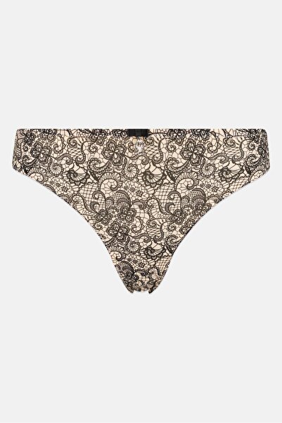 Emporio Armani Women Allover Print Pull On Panty, Multicolor