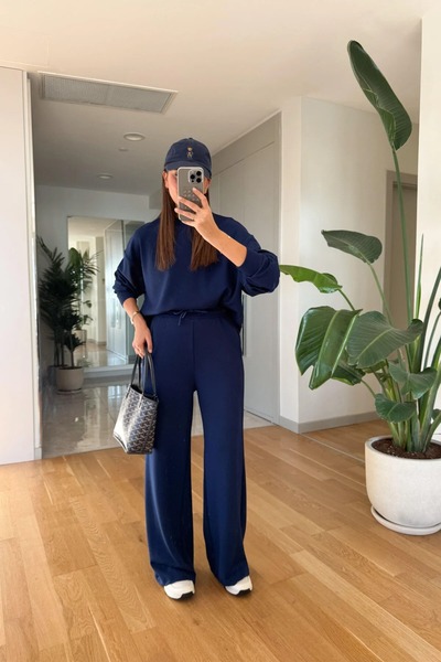 BARLİZ طقم نسائي جديد من موديلات بريميوم الأساسية بأكمام طويلة