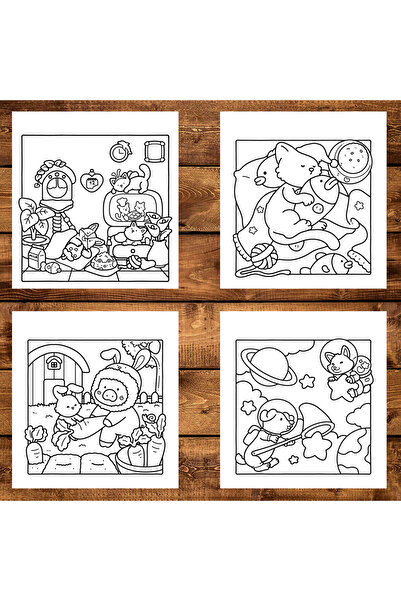 Legendary Gifts Coloring book, 40 illustrations Pet Moments