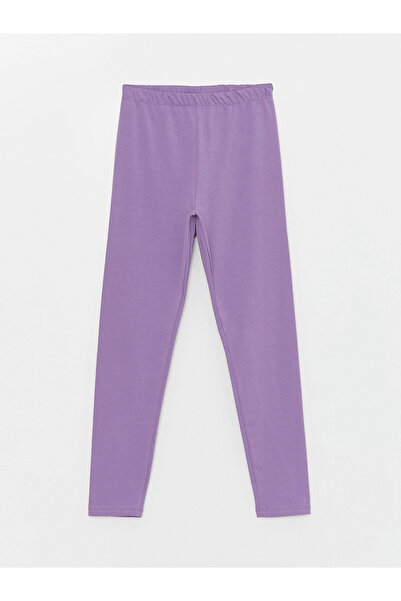 LC Waikiki Κολάν για κορίτσια LCW Kids Purple Elastic Waist Basic