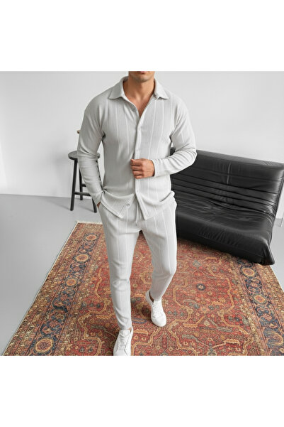 viperkombin طقم قميص وبنطلون من قماش عثماني فاخر مكون من قطعتين