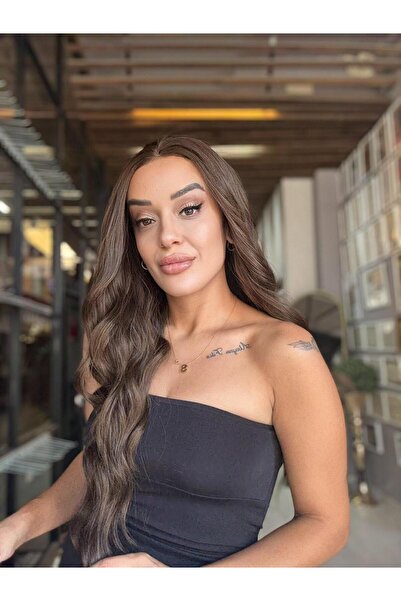 Suzan Peruk Su dalgalı Medikal Hayalet Tül Peruk -Her yöne ayrılan tül peruk