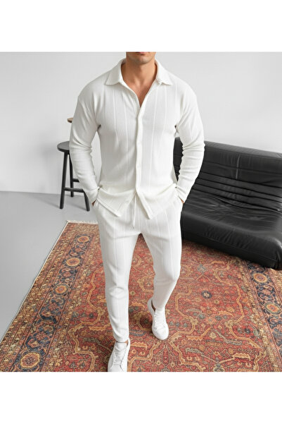 viperkombin Shirt and Pants Set 2-Piece Ottoman Tok Fabric Premium