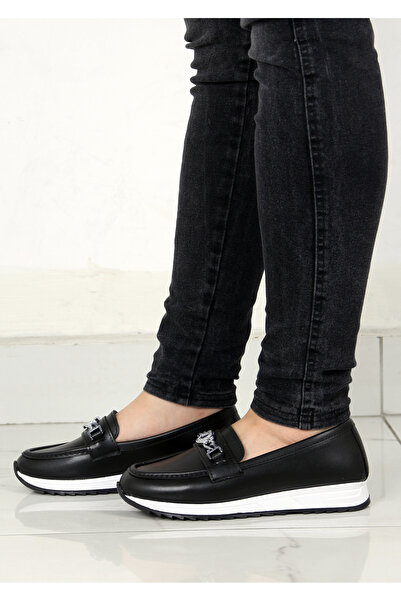 ASL SHOES STORE Women's Ballerina Shoes with Buckle, Suitable for Daily Use with Orthopedic Soles