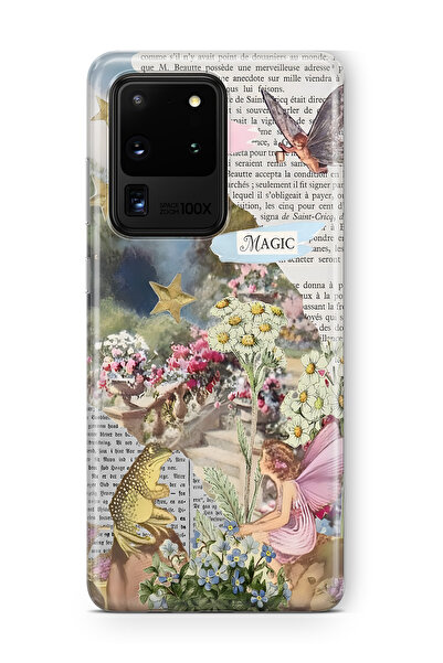 FLAMENKO Samsung Galaxy S20 Ultra Spring Magic Pattern Transparent Phone Case