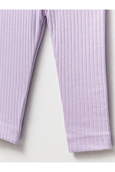 LC Waikiki Lilac Colored Baby Kids Leggings
