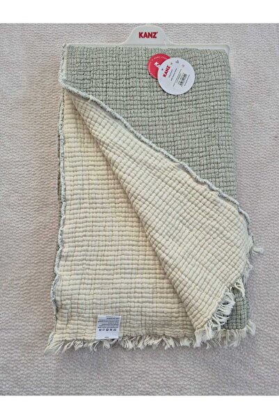 phokaia Kanz 100% Cotton 5-Layer Quilted Muslin Blanket 90 X 110 (Oeko-Tex Standard 100 Certified)