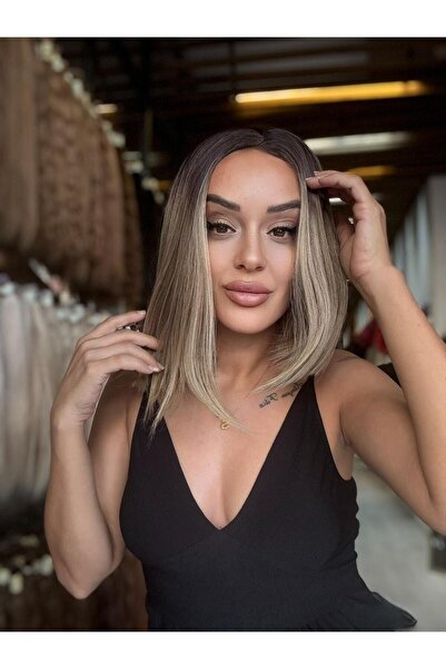 Suzan Peruk Küt özel Kesim Medikal Tül peruk- Tepe kısmı tam tül Heryöne ayrı...