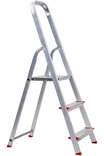 Evotools Scară din aluminiu cu platformă ETS 1167 4+P 101 cm 161 cm