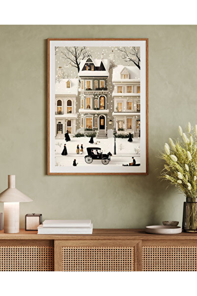 woodhomeworks Tek Parça Salon Ofis Dekor Tablo Vrynt