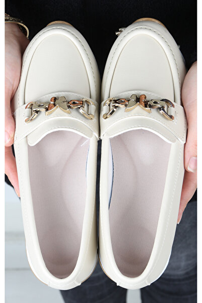 ASL SHOES STORE Women's Ballerina Shoes with Buckle, Suitable for Daily Use with Orthopedic Soles