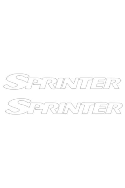 Oracal 651 Autocolant auto Mercedes Sprinter, 2 bucăți alb 40cm