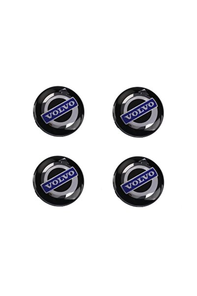 LinePartsBim Set 4 Wheel Caps 64mm Compatible Volvo for Alloy Wheels XC40 C40...