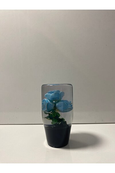 CLIO MAVİ GÜLLÜ VİTES TOPUZU