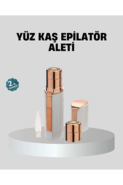 Kadınlar İçin Yüz ve Kaş Epilatörü - Hassas Cilt Dostu, Pil ile Çalışan, Taşınabilir ve Şık Tasarım