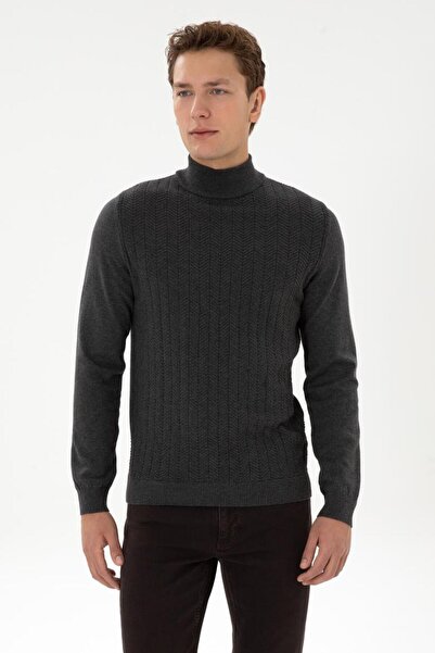 U.S. Polo Assn. Men's Anthracite Melange Sweater Tekspor224077.9