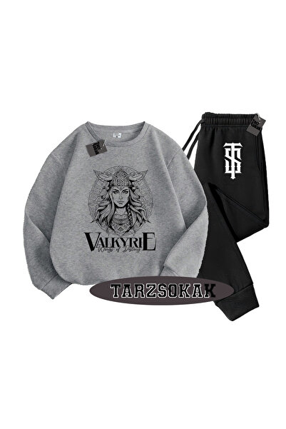 Tarzsokak Γκρι Μπισκιλέτ Βαλκιέρι Λεπτομερές διπλό ΣΕΤ