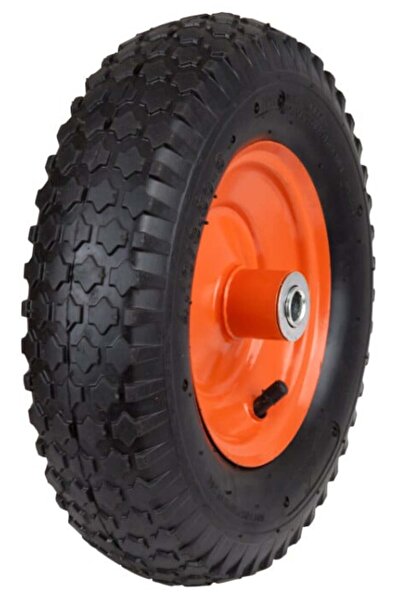 Evotools Roată pneumatică cu jantă metalică 1112 - Tip P 3.50-6 103 mm