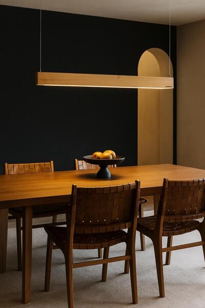 AZM DESİGN LİNEAR AHŞAP AYDINLATMA