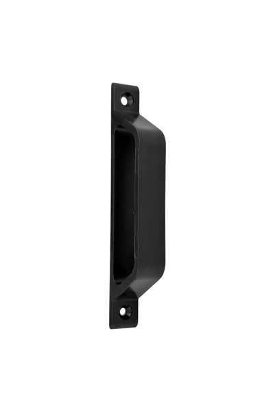 ERTEMI PVC ve Alüminyum Sineklik Tutamağı Siyah Plastik D Kol Kulp 12cm