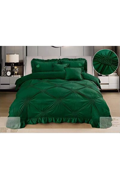 CHIRASO CHIRASO Bedding, Plush Velvet, Classic Sheet 220x240cm, Duvet Cover 200x230+12cm, 4 Pillowcases