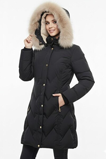 DYNAMO Women's Sports Hooded Plush Inside Coat M5308 Bgl-St04893