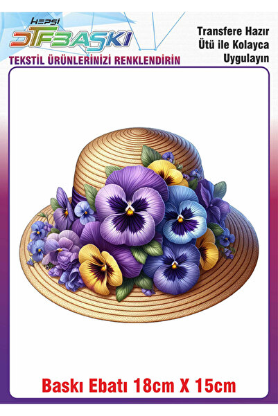 F17 Ajans طباعة DTF على القماش والملابس التي تلتصق بالقبعة القشية بالكي