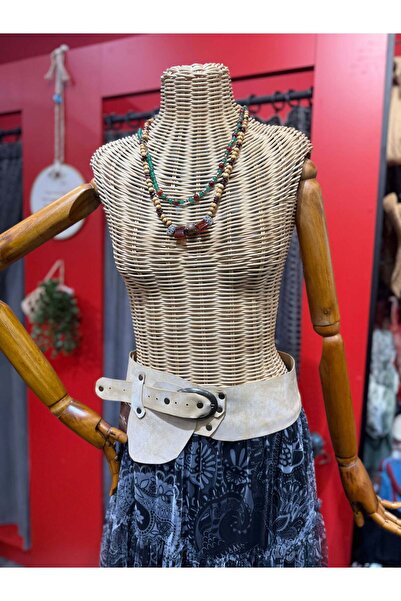 Yılday Gür Butik حزام جلد أجاثا |   حزام خصر مصنوع يدويًا من الجلد الطبيعي بل...