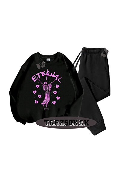 Tarzsokak Μαύρο Σετ Ποδηλάτου Eternal με Λεπτομέρειες, Διπλό Σετ