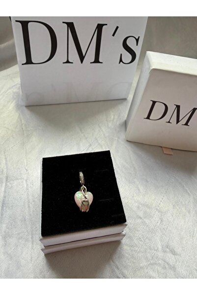 DM’s Silver Anne Isıltılı Kalp Gümüş Charm’ı
