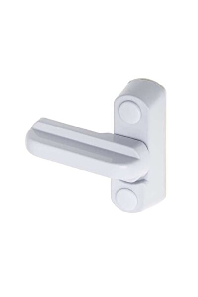 WTO Anti-burglary security system, security lock on AL/PVC glass, white 2 pcs