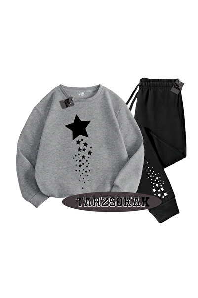 Tarzsokak Сив велосипед Star Detailed Twin SET