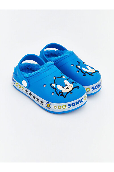 LC Waikiki Sonic Baskılı Erkek Bebek Ev Terliği